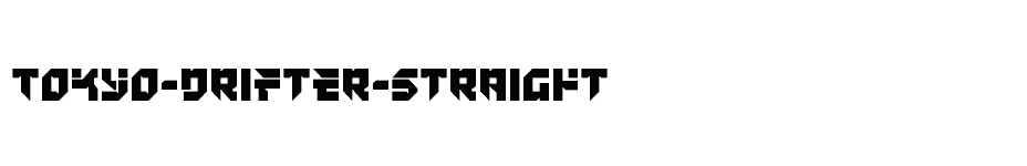 font Tokyo-Drifter-Straight download