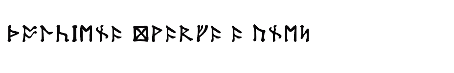font Tolkien-Dwarf-Runes download