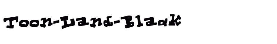 font Toon-Land-Black download