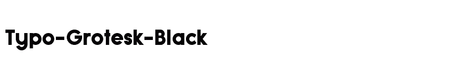 font Typo-Grotesk-Black download