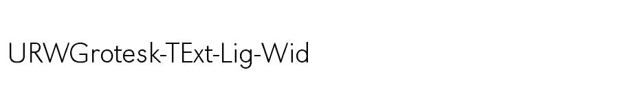 font URWGrotesk-TExt-Lig-Wid download