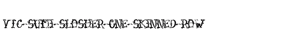 font VTC-Sumi-Slasher-One-Skinned-Raw download