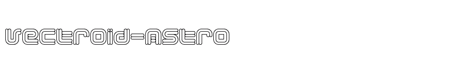 font Vectroid-Astro download