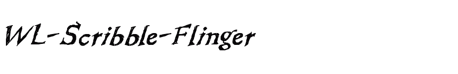 font WL-Scribble-Flinger download