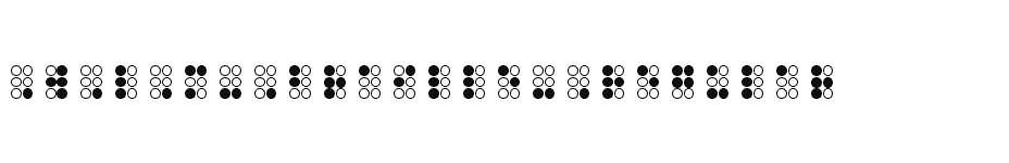 font WLM-Braille-Regular download