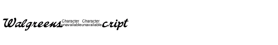 font Walgreens-Script download