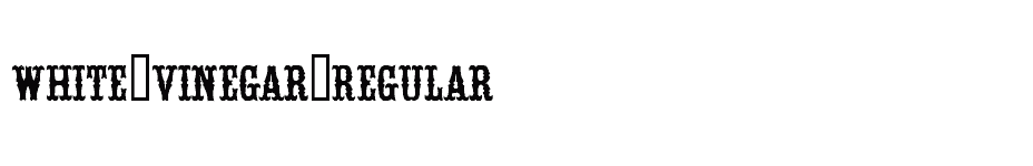 font White-Vinegar-Regular download