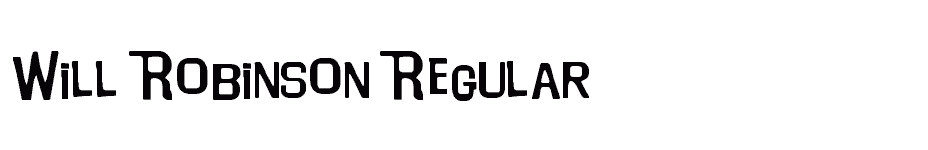 font Will-Robinson-Regular download