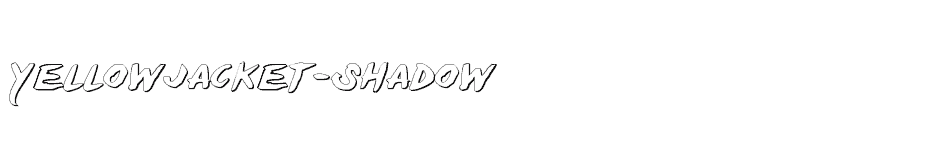 font Yellowjacket-Shadow download