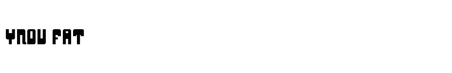font Yndu-Fat download