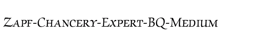 font Zapf-Chancery-Expert-BQ-Medium download