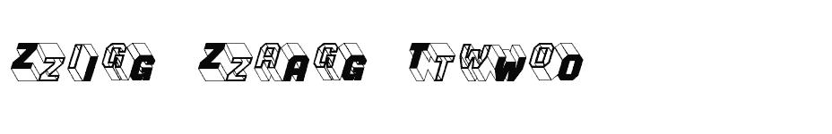 font Zig-Zag-Two download
