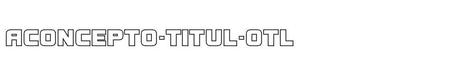 font aConcepto-Titul-Otl download