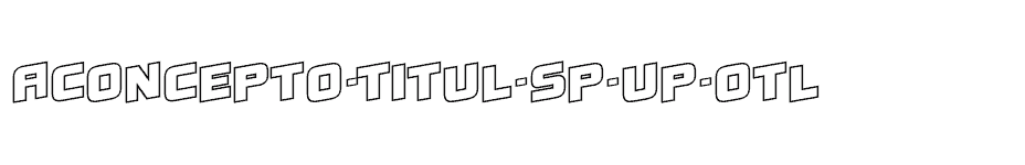 font aConcepto-Titul-Sp-Up-Otl download