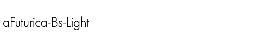 font aFuturica-Bs-Light download