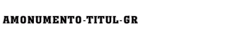 font aMonumento-Titul-Gr download