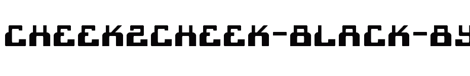 font cheek2cheek-(black)-by-shk.dezign download