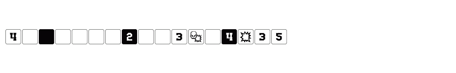 font d-Poly-Block-Dice download