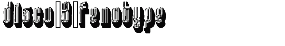 font disco-3-fenotype download