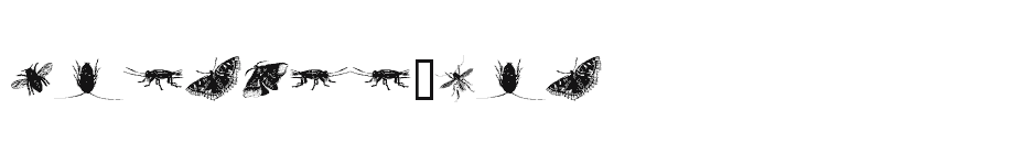 font insects-one download