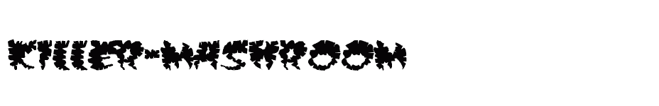 font killer-mashroom download