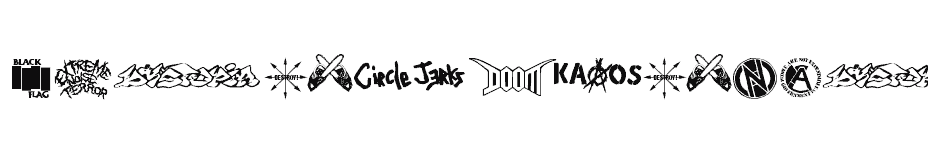 font punk-rawk-dingbatz download