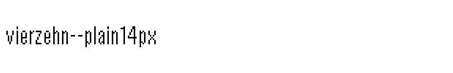 font vierzehn--plain14px download