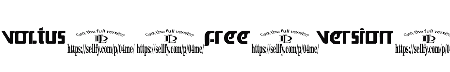 font voltus-(-free-Version-) download