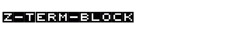 font z-Term-Block download